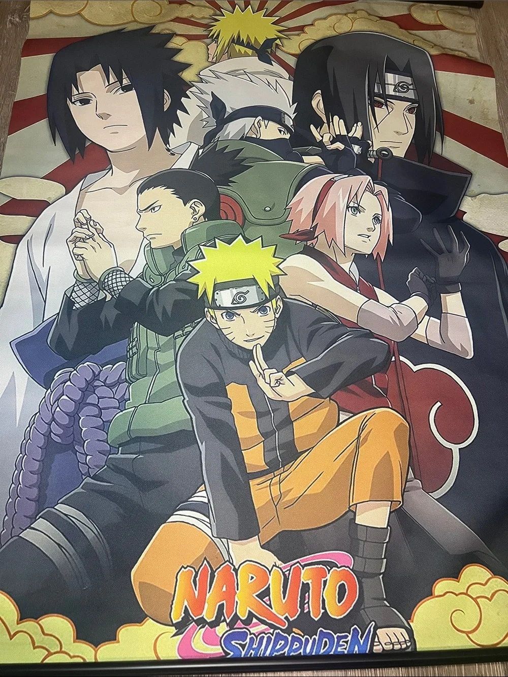Naruto Shippuden Anime Fabric Wall Scroll Poster